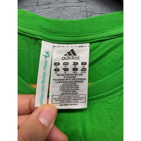 Adidas Boston Marathon 2011 T-Shirt Men’s XL Green Athletic Association - Picture 5 of 7